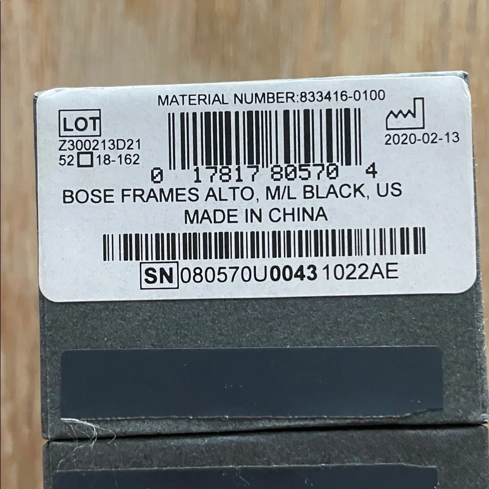 Bose Frames Alto with Black Lenses